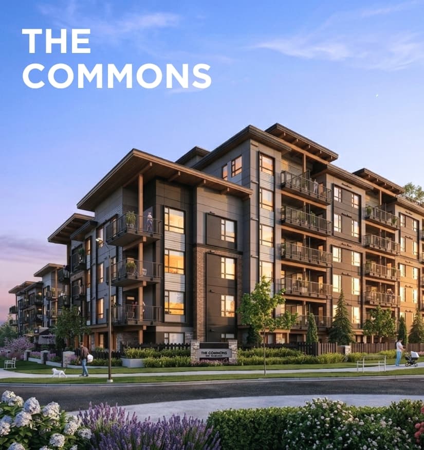 Developer image of The Commons condominiums in Langley